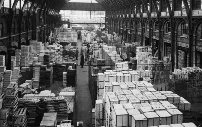 warehouse organisation in the 1940s