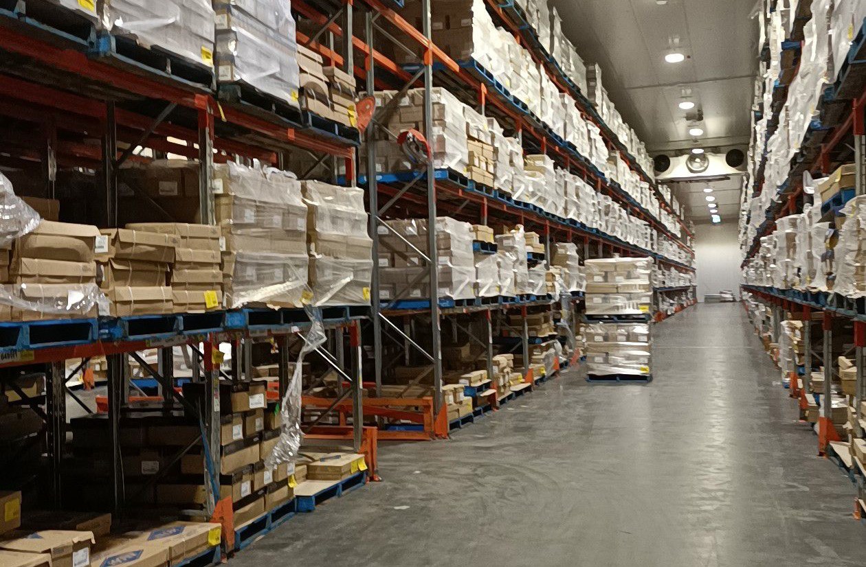 Custom Foods warehouse